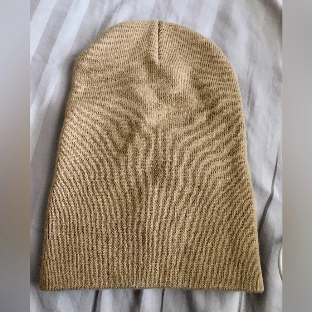 Beige Beanie hat